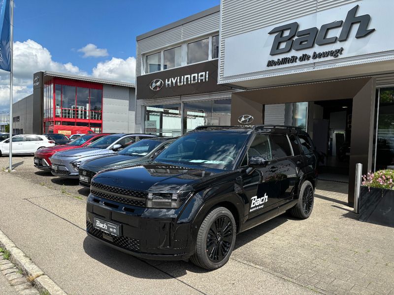Abyss black Gebraucht 2024 Hyundai Santa Fe Blackline SUV | 50.990 € - Bild 1/4