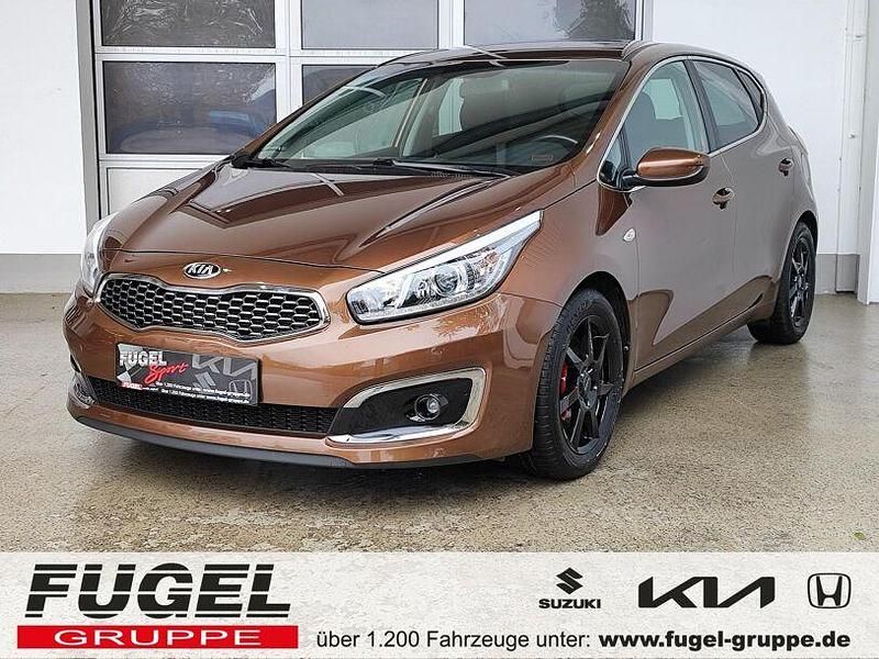 Braun Gebraucht 2017 Kia Ceed DREAM-TEAM Edition Limousine | 10.995 € (Fairer Preis) - Bild 1/4
