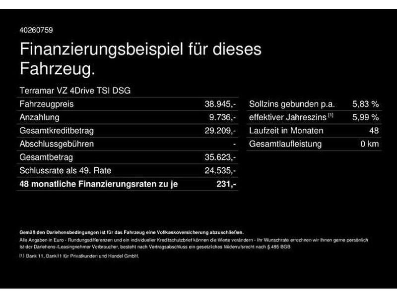 Gebraucht Cupra Terramar VZ 265 PS (194 kW) 2025 Mitternachtsschwarz SUV