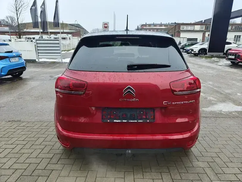 Gebraucht Citroën C4 SpaceTourer PureTech 131 PS (96 kW) 2018 Rot Van / Kleinbus