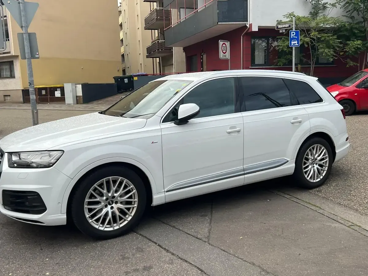 Gebraucht Audi Q7 S-Line 272 PS (200 kW) 2016 Weiß SUV