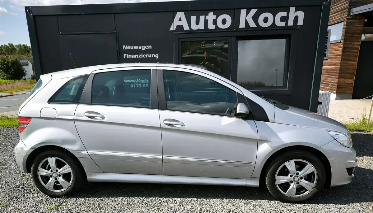 Gebraucht Mercedes B170 116 PS (85 kW) 2009 Polarsilber  metalliclack Van / Kleinbus