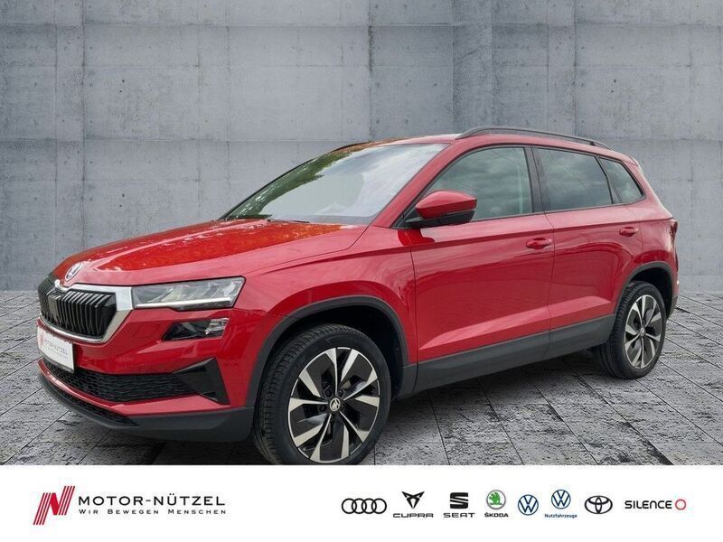 Velvetrot metallic Gebraucht 2022 Skoda Karoq Style SUV | 21.920 € (Guter Preis) - Bild 1/4