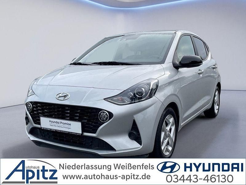 Silber Gebraucht 2023 Hyundai i10 GO! Kleinwagen | 13.500 € (Fairer Preis) - Bild 1/4
