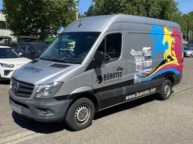 Gebraucht Mercedes Sprinter 129 PS (94 kW) 2015 Silber metallic