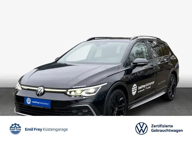 Grenadillschwarz metallic Gebraucht 2024 VW Golf Alltrack Kombi | 38.990 € (Fairer Preis) - Bild 1/4