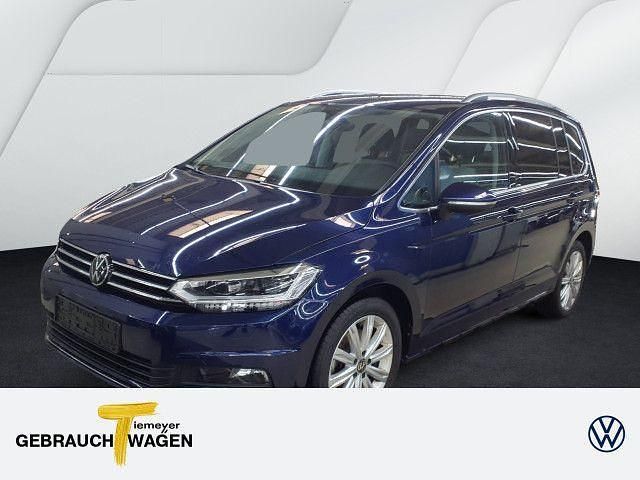 Atlantik blue metallic Gebraucht 2024 VW Touran Highline Van / Kleinbus | 34.980 € (Fairer Preis) - Bild 1/4