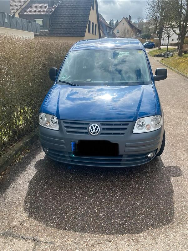 Second-hand VW Caddy 75 CP (55 kW) 2007 Albastru Monovolum