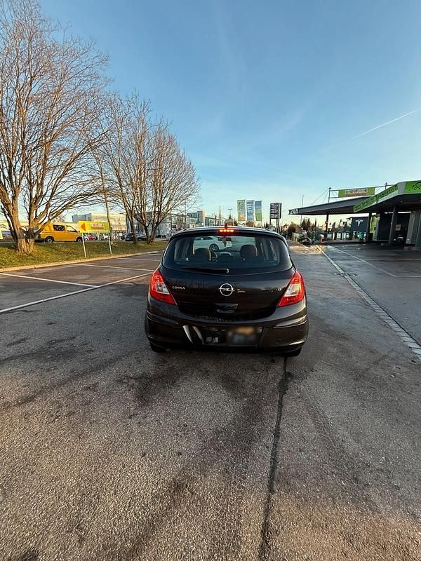 Gebraucht Opel Corsa 60 PS (44 kW) 2007 Schwarz Kleinwagen