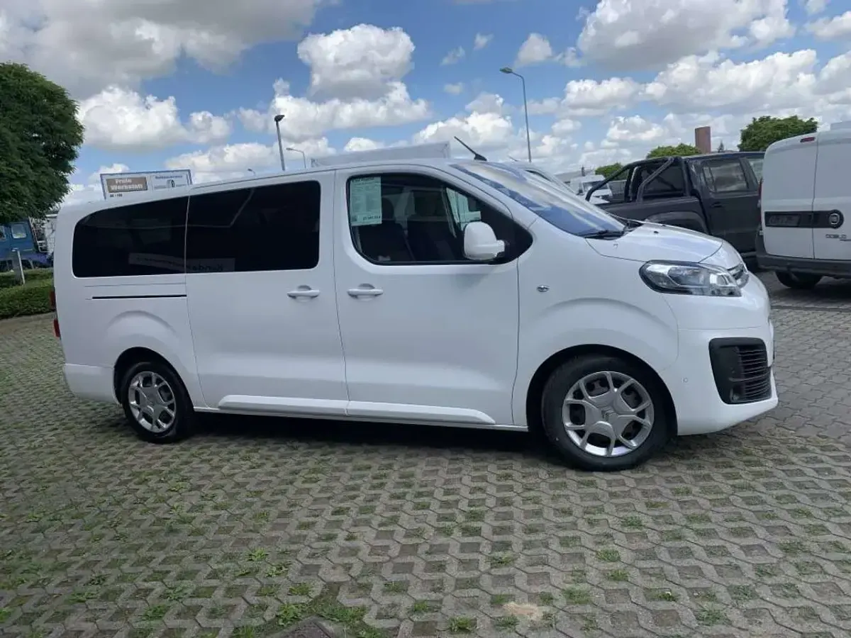 Gebraucht Citroën Spacetourer 177 PS (130 kW) 2021 Weiß Van / Kleinbus