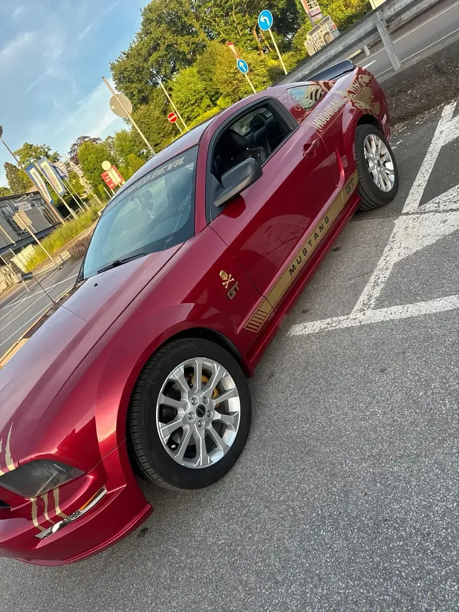 Brugt Ford Mustang 320 HK (235 kW) 2005 Rød Coupe