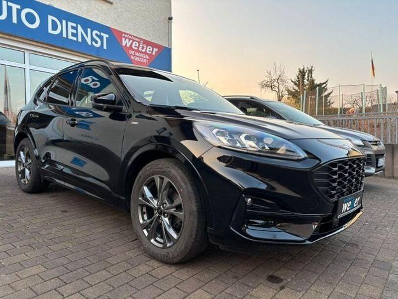 Gebraucht Ford Kuga ST-Line X 150 PS (110 kW) 2022 Obsidianschwarz metallic SUV