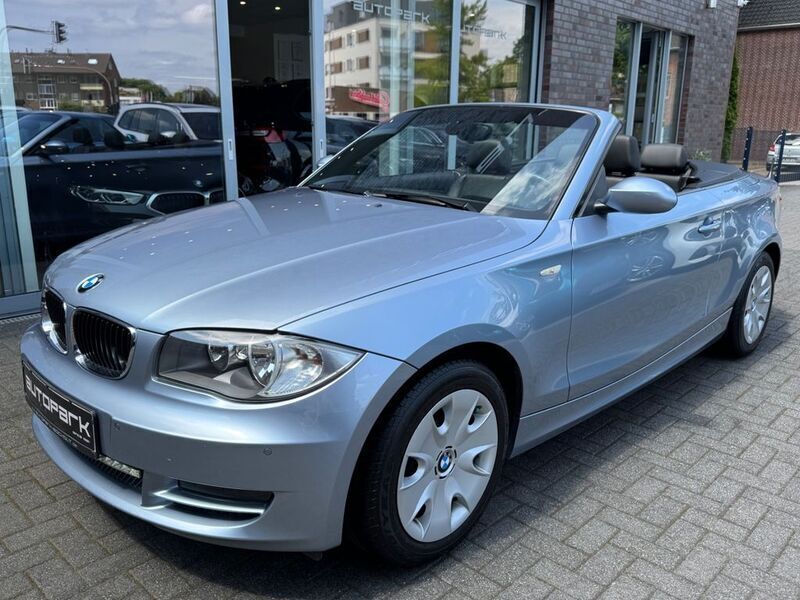 Blau Gebraucht 2008 BMW 118 Cabriolet Advantage Cabrio | 6.850 € (Fairer Preis) - Bild 1/4