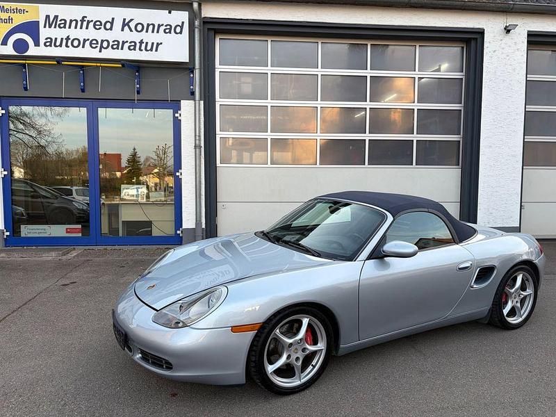 Gebraucht Porsche Boxster S 252 PS (185 kW) 2002 Silber Cabrio