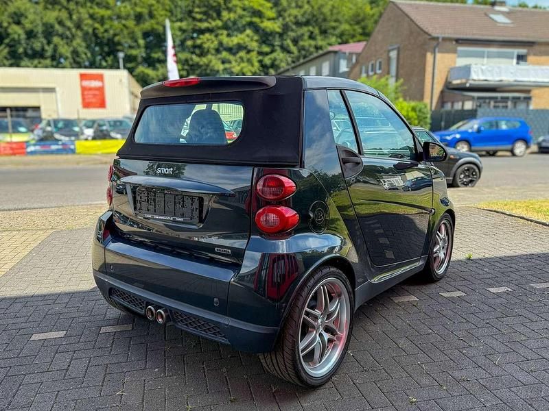 Gebraucht Smart ForTwo Cabrio Brabus 98 PS (72 kW) 2009 Tridionzelle schwarz Cabrio