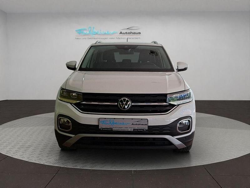Gebraucht VW T-Cross Style 110 PS (80 kW) 2021 Pure white (weiß), uni SUV