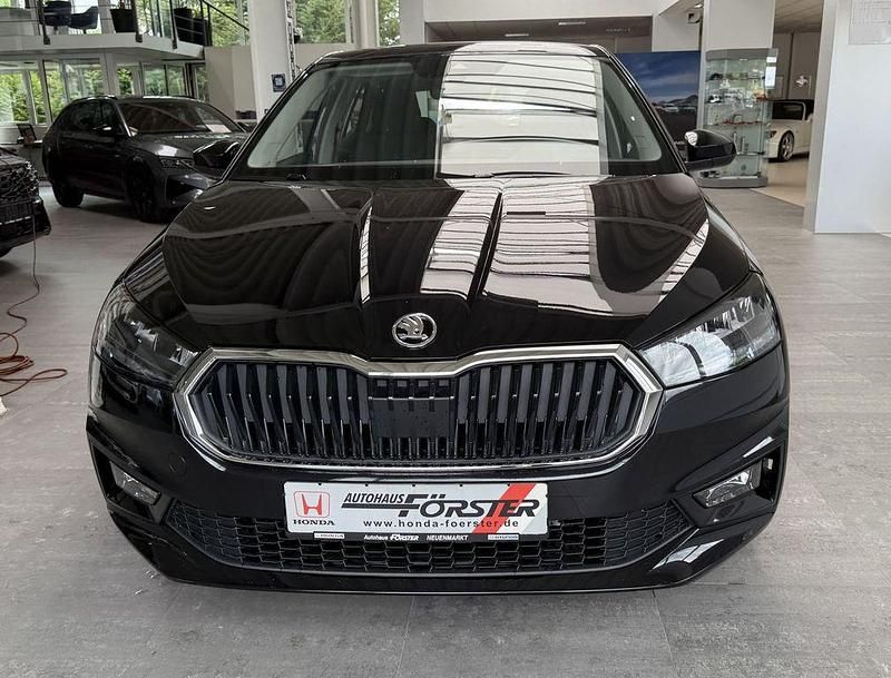 Neu Skoda Fabia Selection 95 PS (69 kW) 2025 Schwarz Kleinwagen
