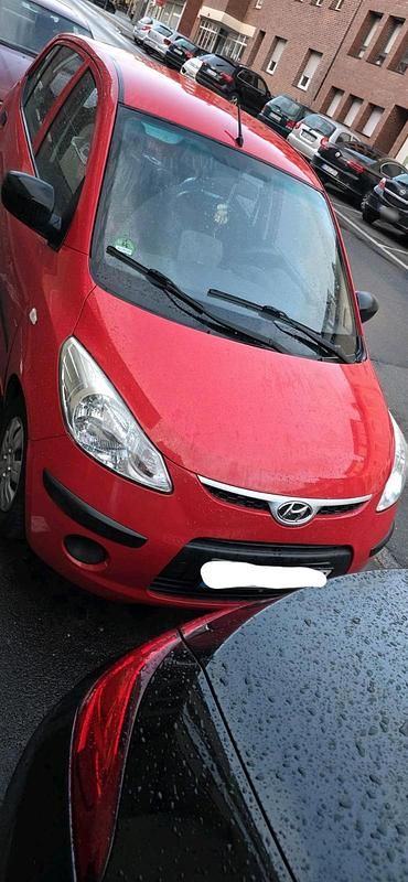 Gebraucht Hyundai i10 65 PS (47 kW) 2008 Rot Kleinwagen