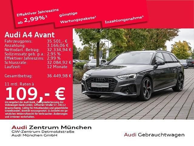 Daytonagrau perleffekt Gebraucht 2023 Audi A4 S-Line Kombi | 35.501 € (Fairer Preis) - Bild 1/2