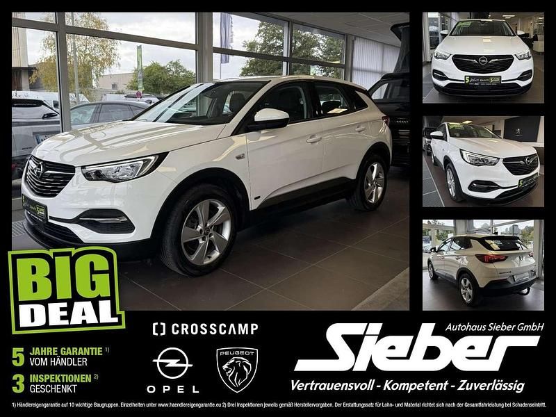 Jade weiss Gebraucht 2021 Opel Grandland X Edition SUV | 18.600 € (Superpreis) - Bild 1/4