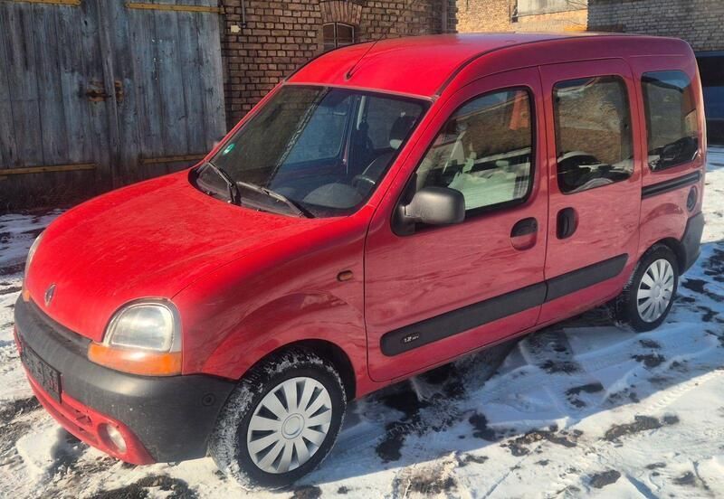 Rot Gebraucht 2001 Renault Kangoo Van / Kleinbus | 799 € (Superpreis) - Bild 1/4