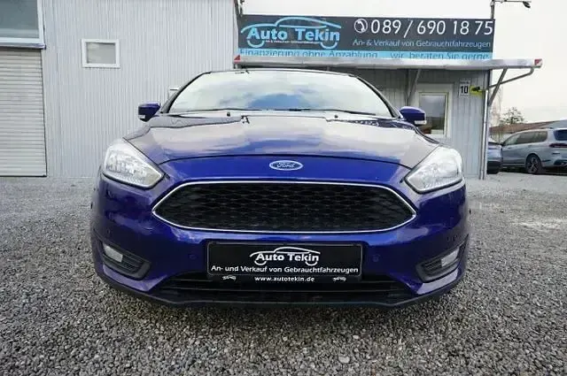 Gebraucht Ford Focus 120 PS (88 kW) 2015 Blau Kombi