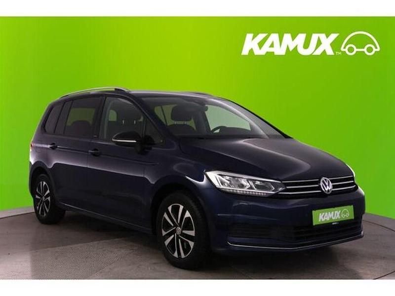 Atlantic blue Gebraucht 2020 VW Touran IQ Drive Van / Kleinbus | 19.999 € (Guter Preis) - Bild 1/3
