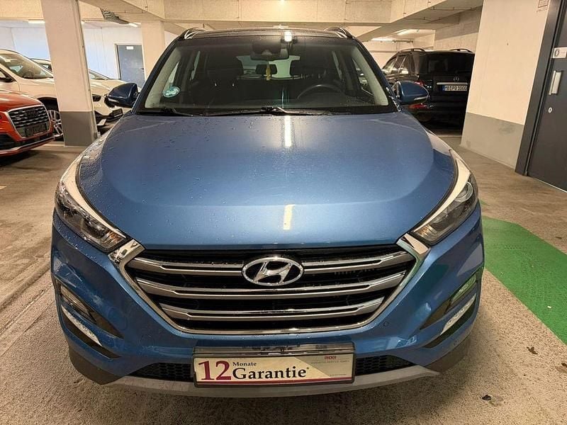 Second-hand Hyundai Tucson Style 185 CP (136 kW) 2018 Albastru SUV