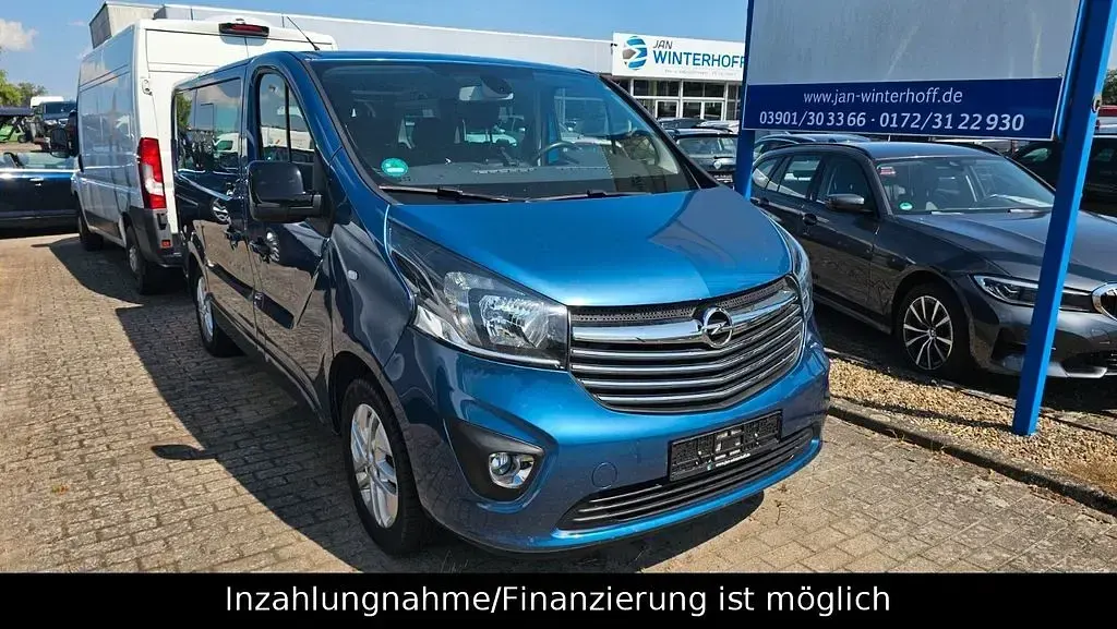 Gebraucht Opel Vivaro 145 PS (106 kW) 2018 Blau Van / Kleinbus