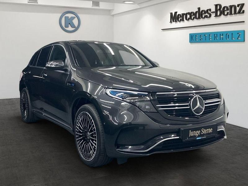 Gebraucht Mercedes EQC400 AMG line 300 kW (408 PS) 2021 Graphitgrau SUV