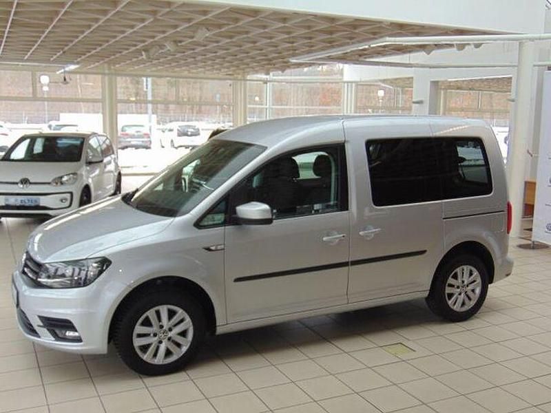 Gebraucht VW Caddy Trendline 102 PS (75 kW) 2019 Silber Van / Kleinbus
