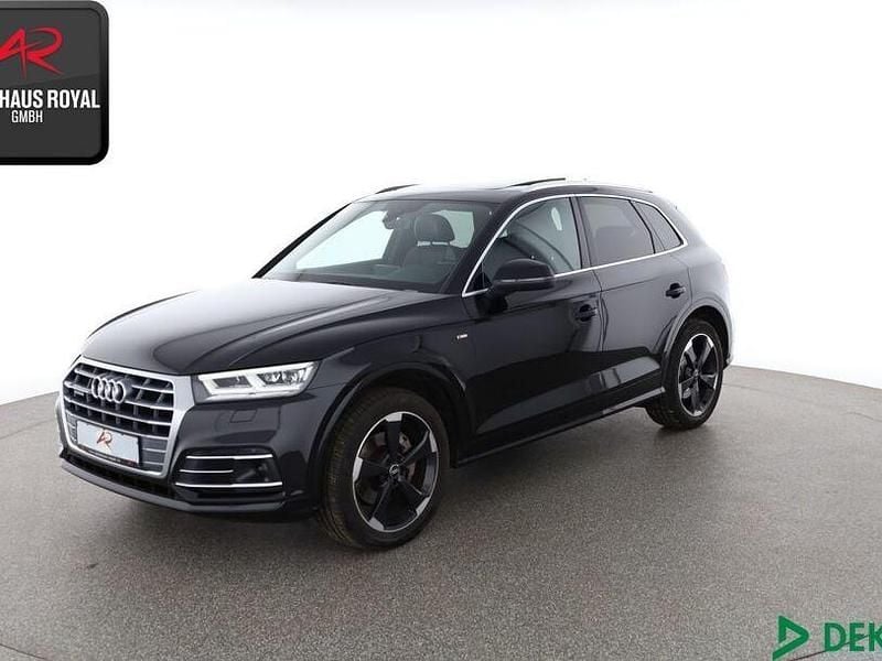 Schwarz (metallic) Gebraucht 2019 Audi Q5 S-Line SUV | 32.770 € (Guter Preis) - Bild 1/4