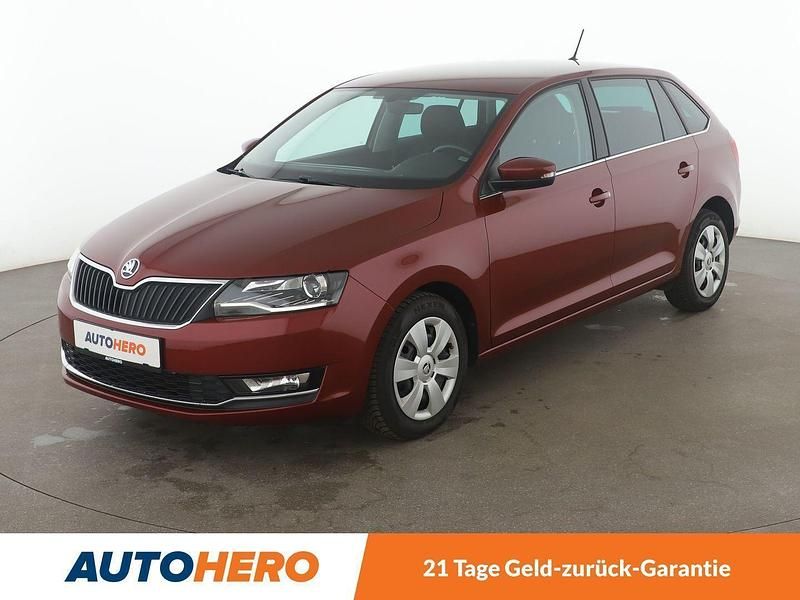 Rot Gebraucht 2018 Skoda Rapid Style Limousine | 11.160 € (Fairer Preis) - Bild 1/3