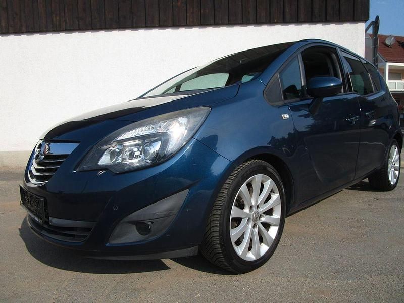 Blau Gebraucht 2010 Opel Meriva Innovation Van / Kleinbus | 3.500 € (Guter Preis) - Bild 1/4