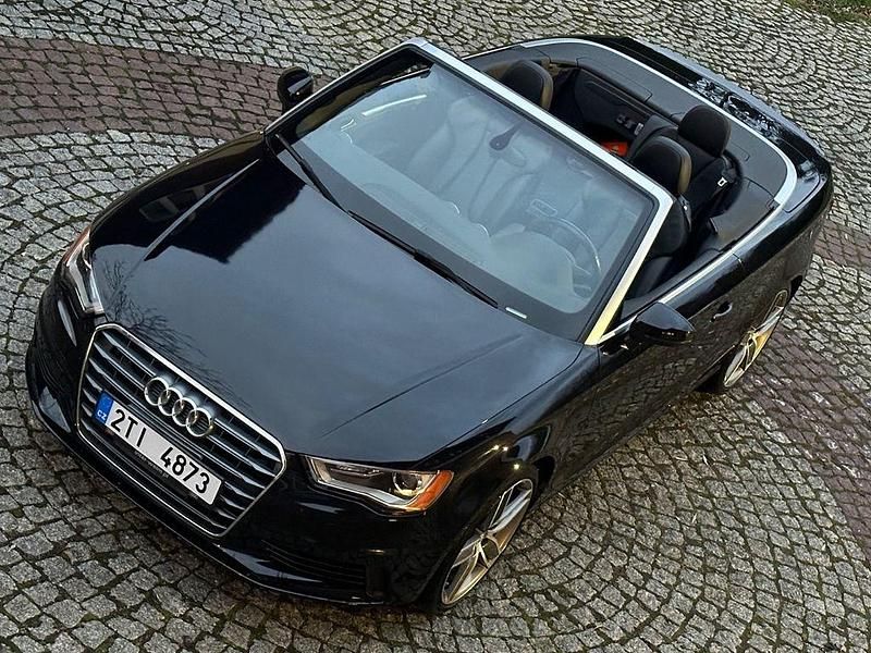 Schwarz Gebraucht 2015 Audi A3 Cabriolet S-Line Cabrio | 15.750 € (Superpreis) - Bild 1/4