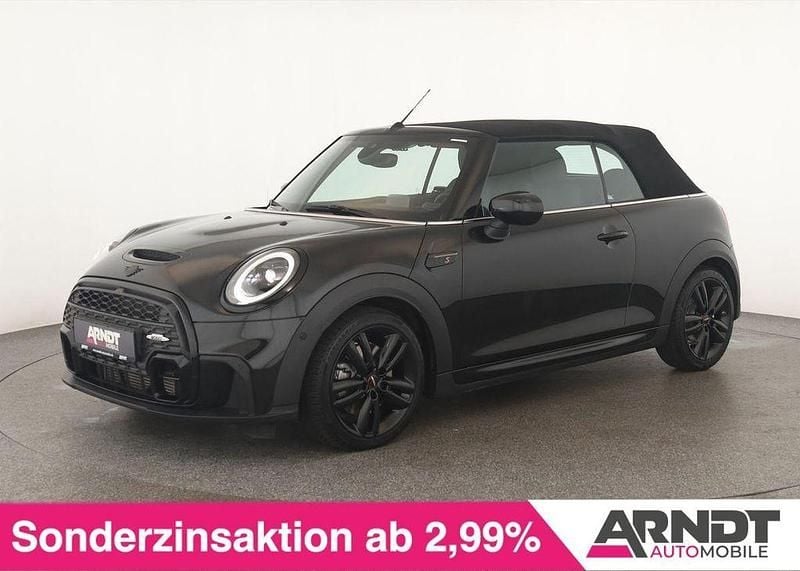 Schwarz Gebraucht 2023 Mini John Cooper Works Cabriolet Premium Plus Cabrio | 34.984 € (Fairer Preis) - Bild 1/4