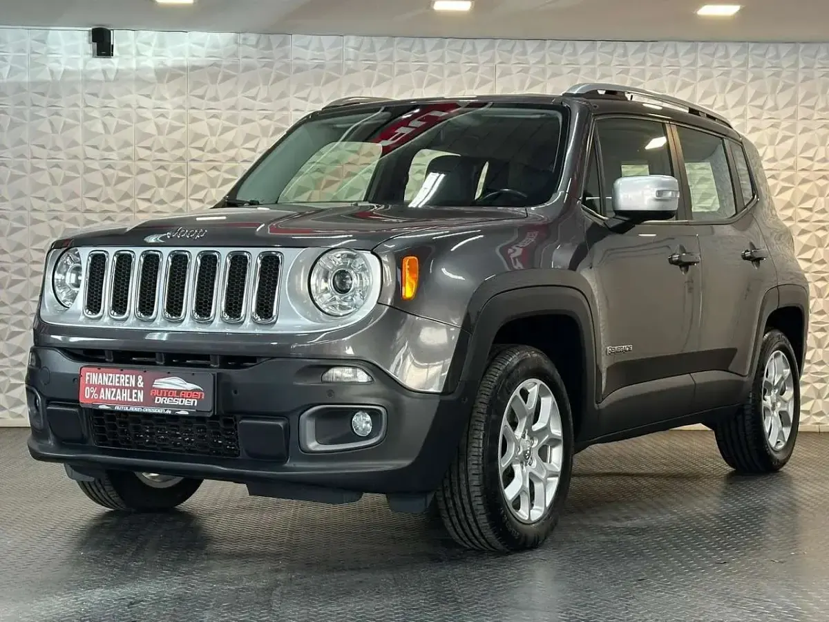 Gebraucht Jeep Renegade Limited 170 PS (125 kW) 2017 Grau SUV
