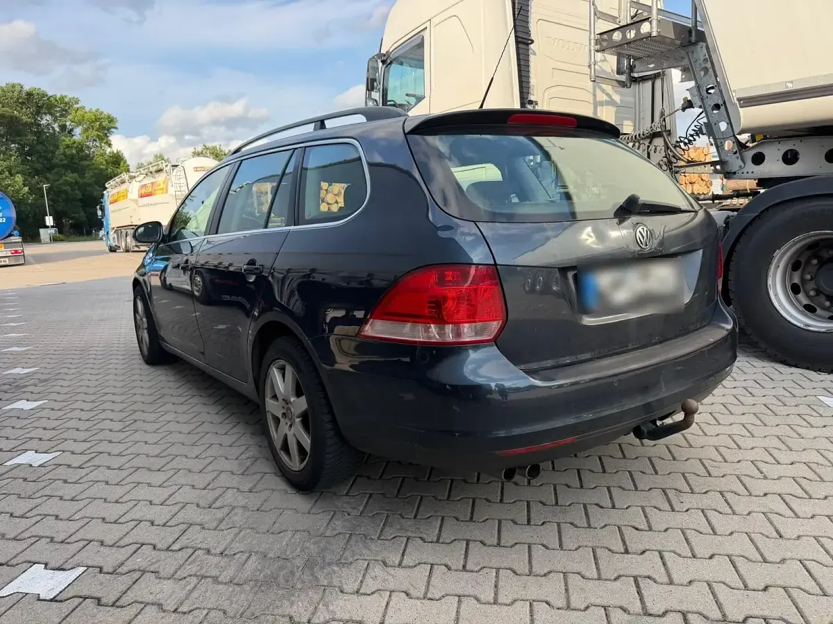 Gebraucht VW Golf VI 122 PS (89 kW) 2009 Blau Kombi