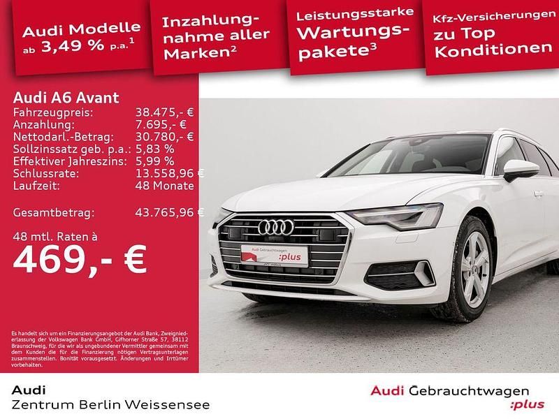 Gebraucht Audi A6 Sport 265 PS (194 kW) 2023 Weiß Kombi