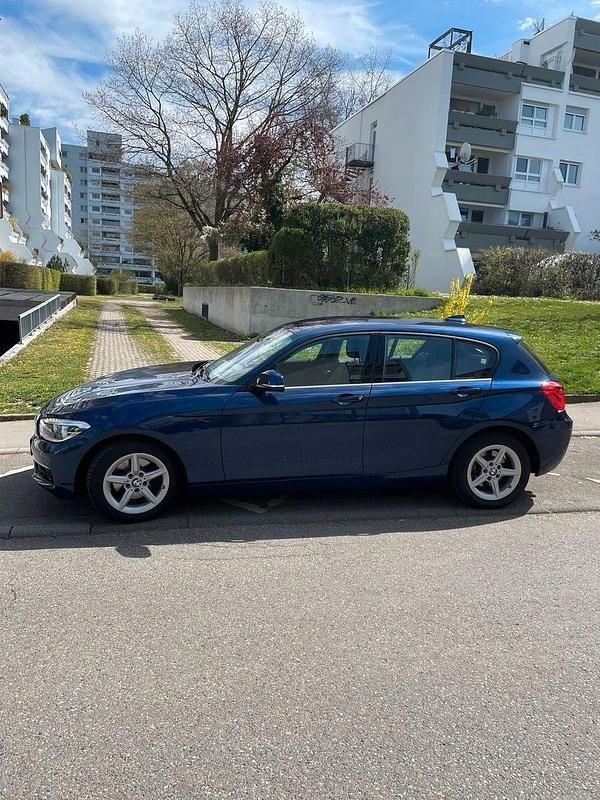 Usata BMW 120 184 CV (135 kW) 2019 Blu Utilitaria