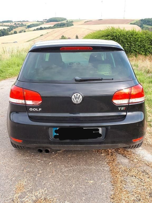 Gebraucht VW Golf VII Style 122 PS (89 kW) 2012 Schwarz Limousine