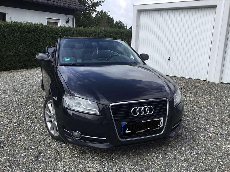 Schwarz Gebraucht 2012 Audi A3 Cabriolet Ambition Cabrio | 7.500 € (Guter Preis) - Bild 1/4
