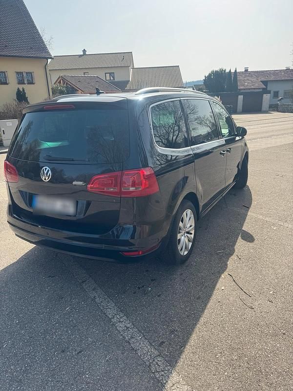 Gebraucht VW Sharan 170 PS (125 kW) 2012 Schwarz Van / Kleinbus