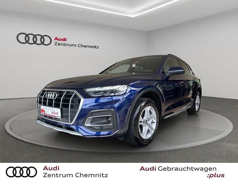 Blau Gebraucht 2021 Audi Q5 S-Line SUV | 41.990 € (Superpreis) - Bild 1/4