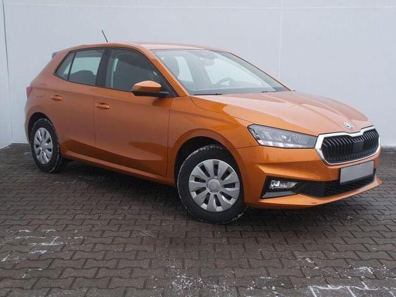 Gebraucht Skoda Fabia Selection 95 PS (69 kW) 2024 Orange Kleinwagen