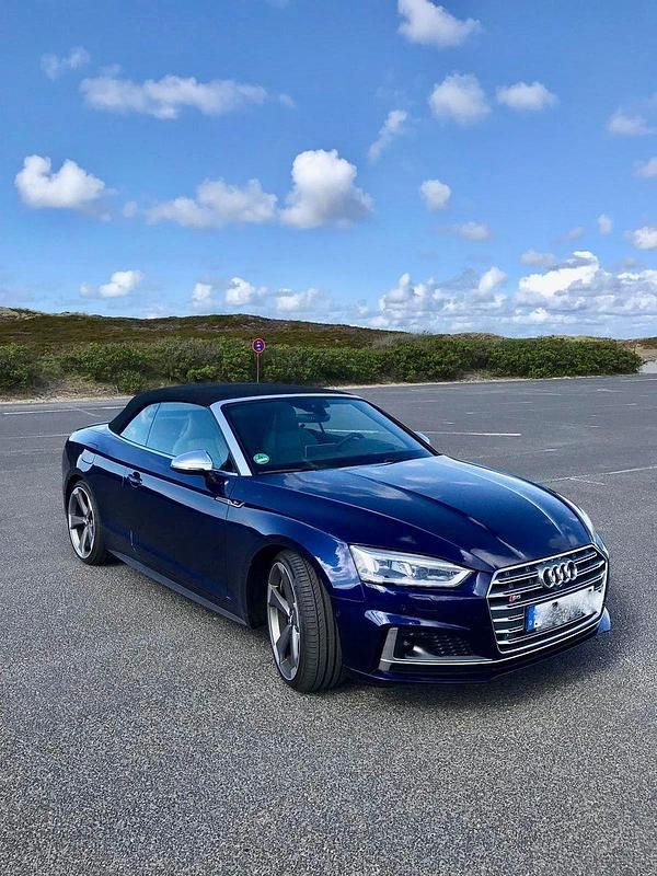 Blau Gebraucht 2018 Audi S5 Cabriolet Ambiente Cabrio | 37.200 € (Fairer Preis) - Bild 1/4