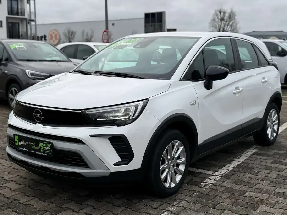 Gebraucht Opel Crossland X Elegance 110 PS (80 kW) 2022 Arktis weiss SUV