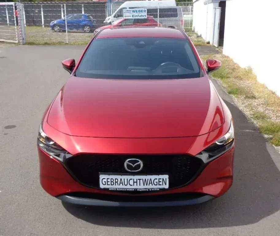Usata Mazda 3 Selection 122 CV (89 kW) 2019 Rosso Berlina
