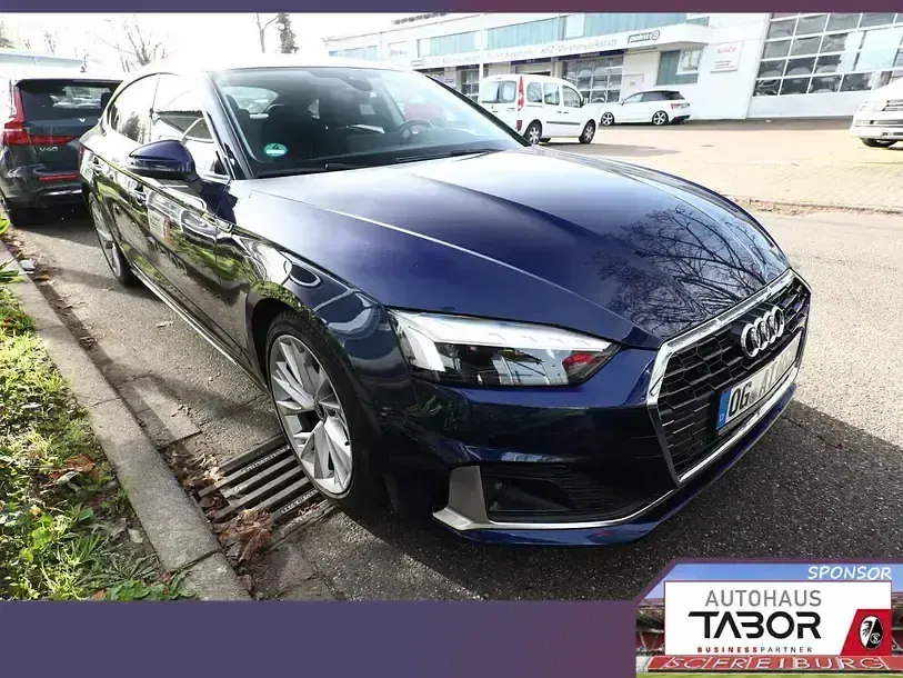 Gebraucht Audi A5 Sportback Advanced 204 PS (150 kW) 2021 Blau Kleinwagen