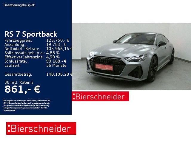 Grau Gebraucht 2024 Audi RS7 Sportback Sport Kleinwagen | 125.750 € (Etwas zu teuer) - Bild 1/3